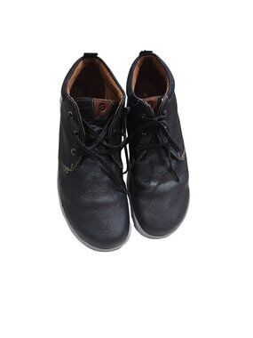 Clarks Men's Black Leather Chukka Boots Size 12